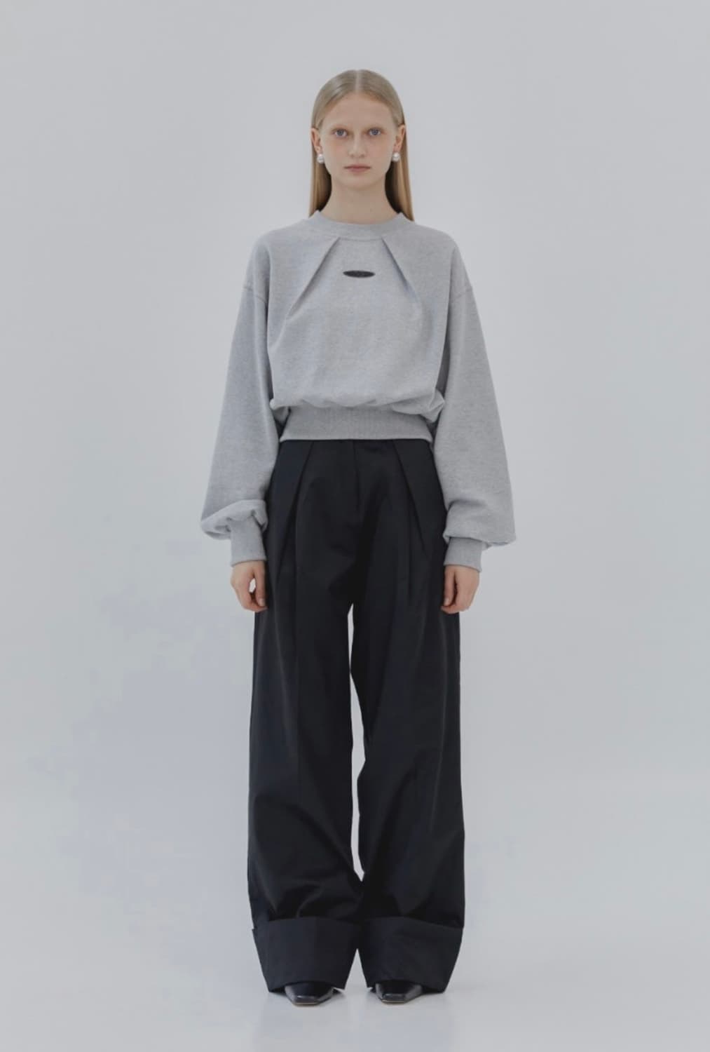 트리밍버드 볼륨 스웻셔츠 상품이미지3