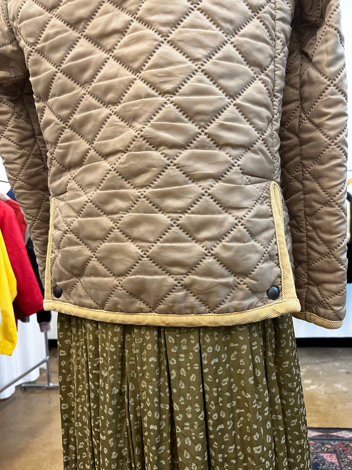 The Smock Shop 퀼팅 후디 자켓 상품이미지7