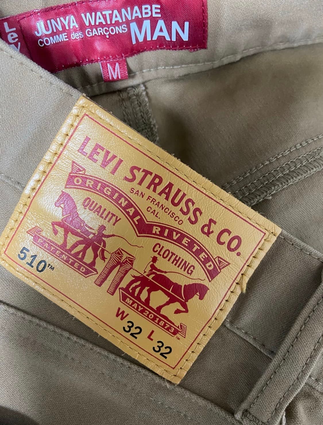 준야 와타나베 X 리바이스 510 pants 상품이미지3