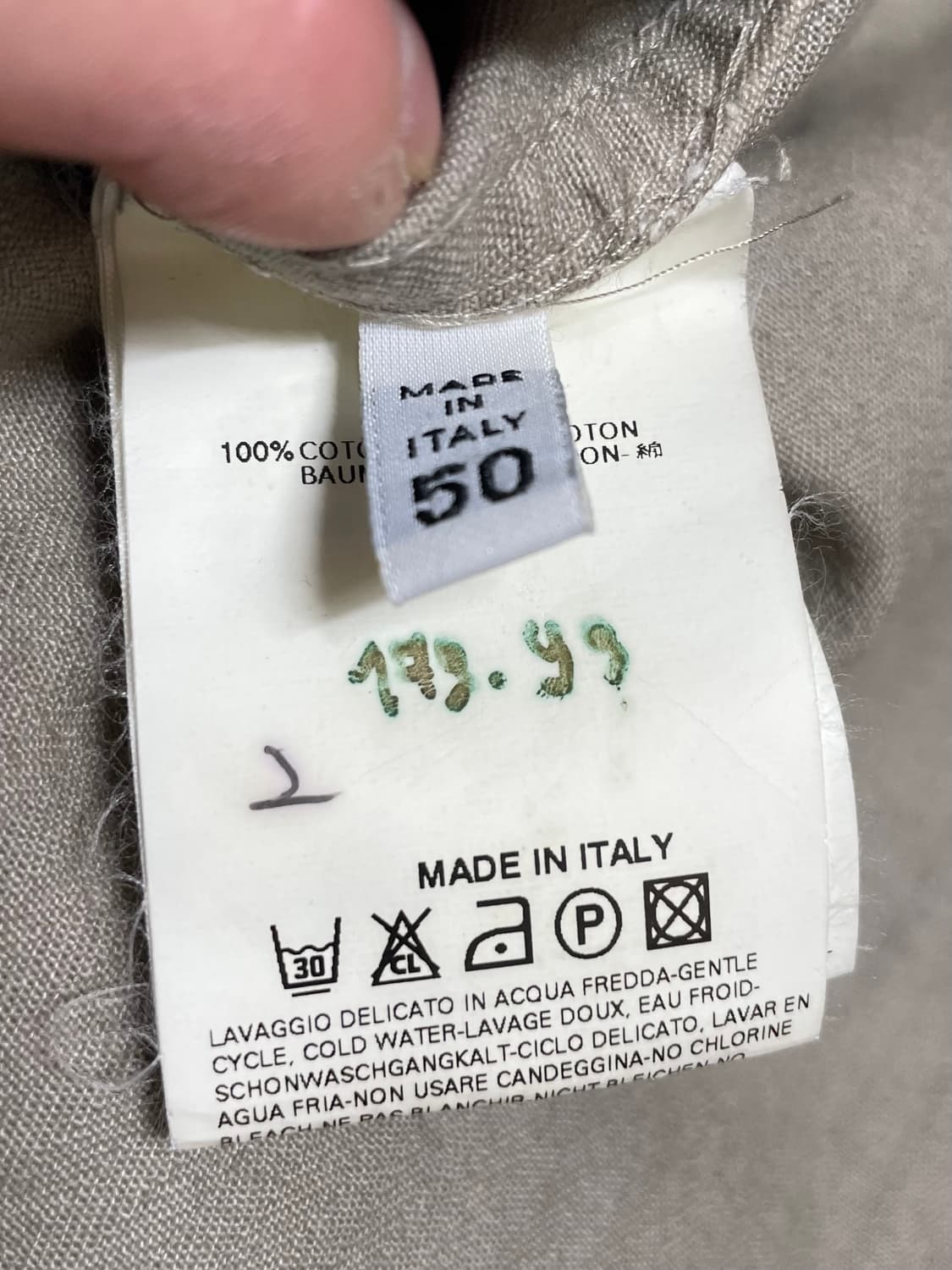 03s 마르지엘라 HBT 벨티드 사파리 자켓 (on.128) 상품이미지10