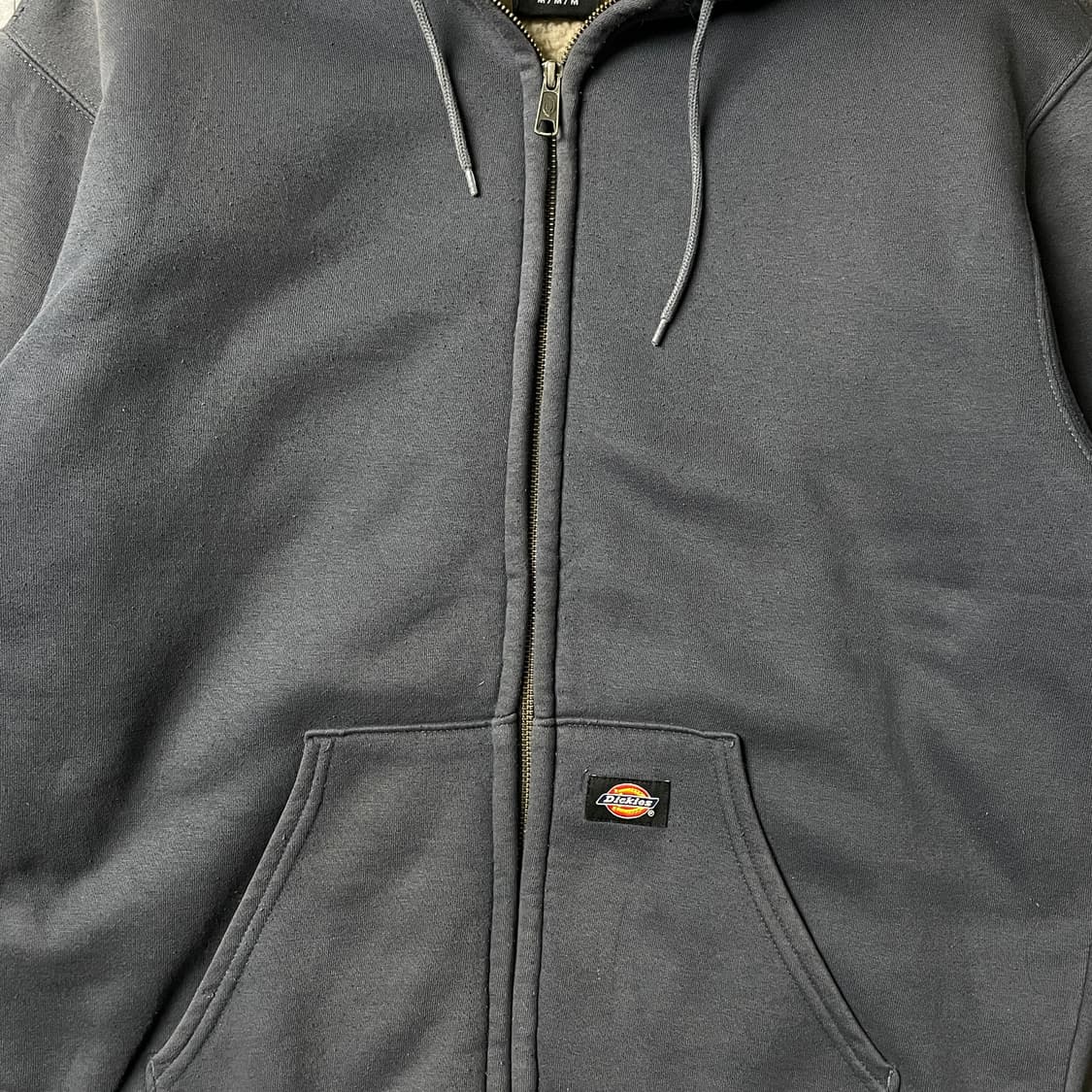 DICKIES 디키즈 빈티지 블루 셰르파 후드 집업 A00823 상품이미지3