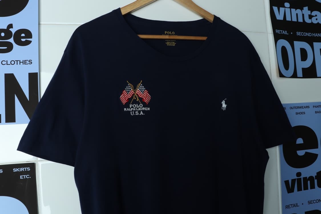 (XL-2XL) 폴로 랄프로렌 반팔 티셔츠 USA 성조기-H31851 상품이미지6