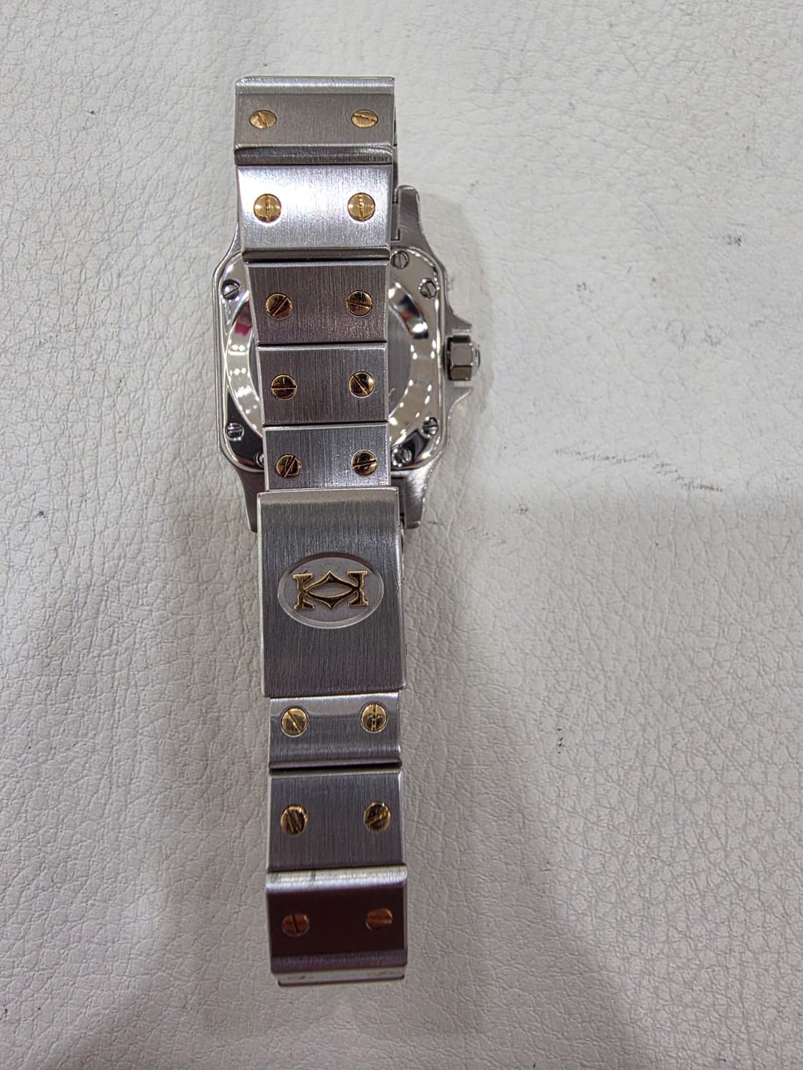 까르띠에 산토스 까레 콤비 시계 정품 상품이미지5