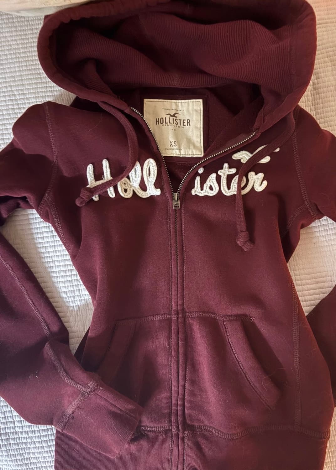 홀리스터 슬림핏 후드집업 상품이미지1