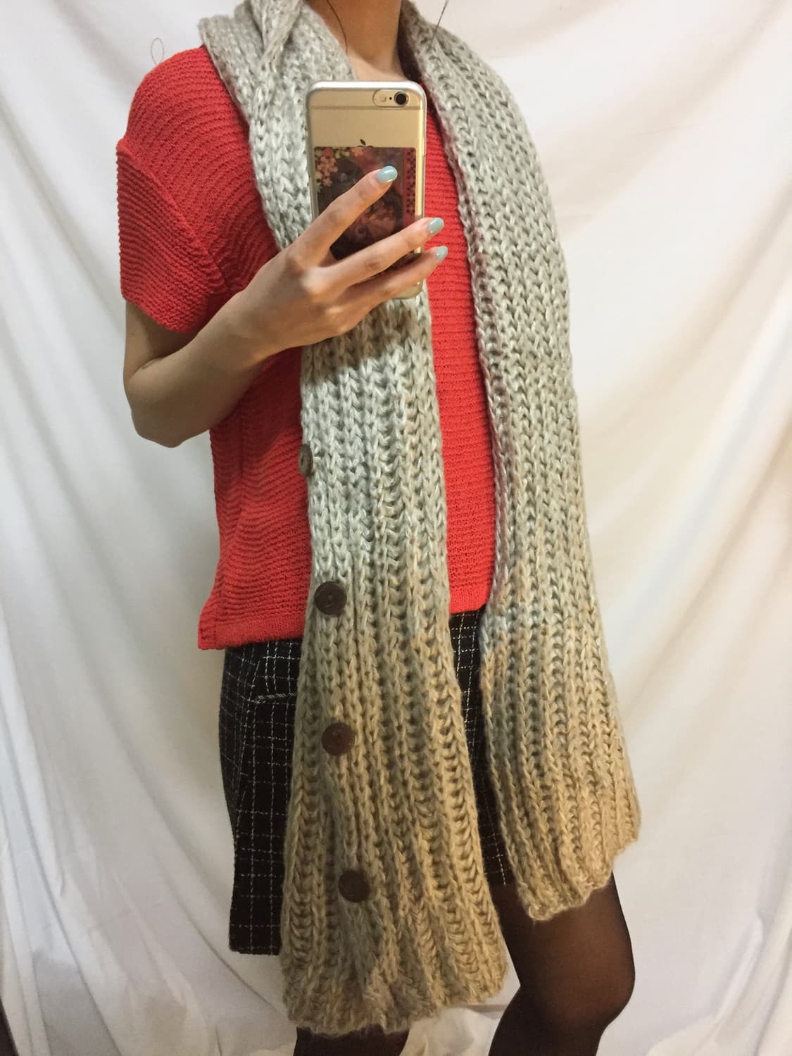 단추 목도리 상품이미지2