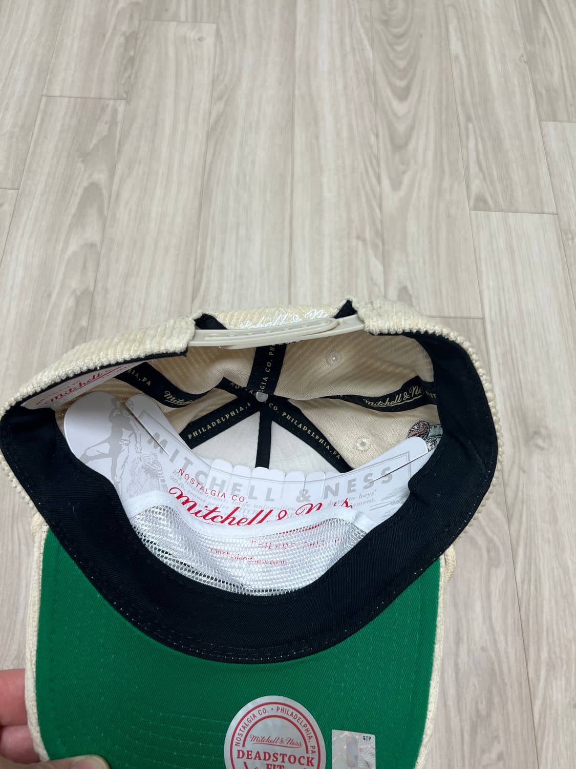 NBA / 보스턴 셀틱스 mitchell & ness 스넵백 상품이미지6
