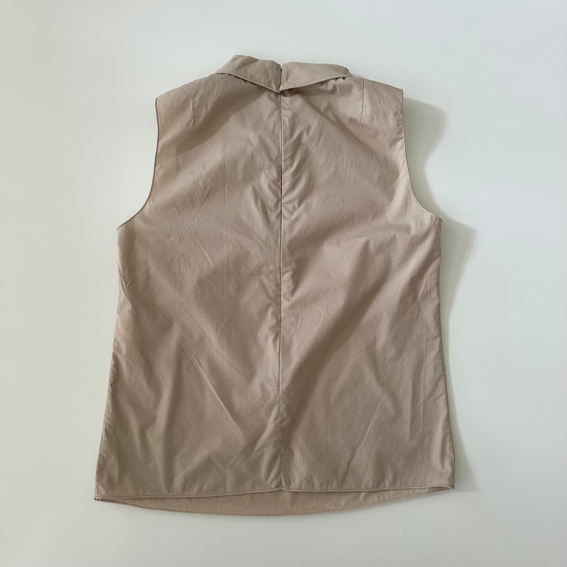 질샌더 네이비 jil sander navy 민소매 블라우스 상품이미지4