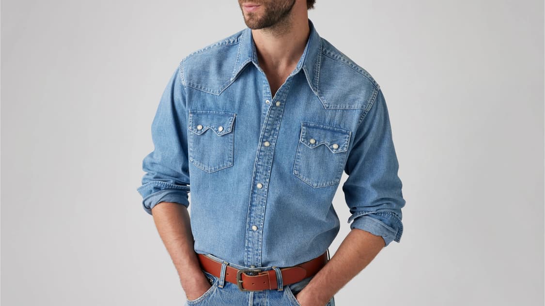 리바이스 LVC 1955 쇼트혼 소우투스 셔츠 001L70000 L사이즈 상품이미지6