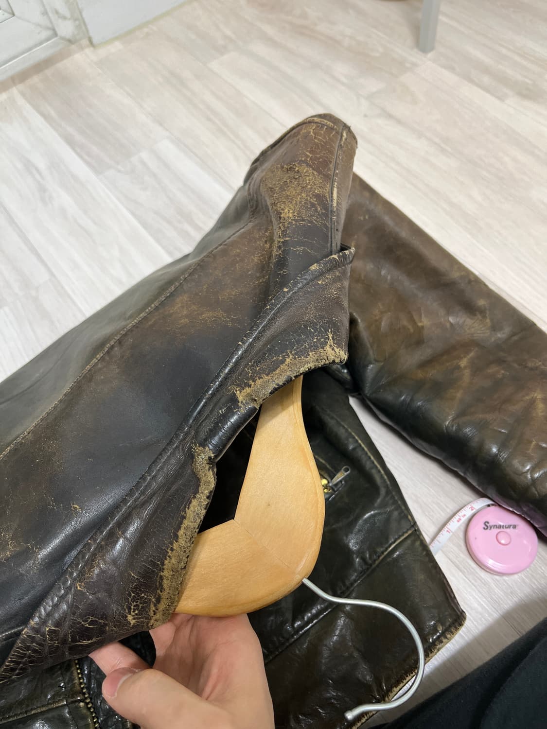 소가죽 라이더 자켓 상품이미지6