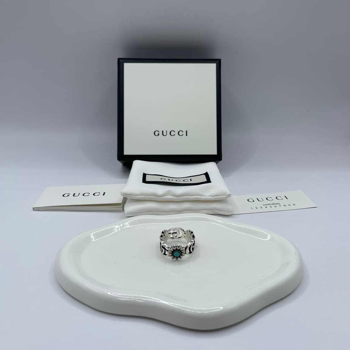 구찌 반지 11호 GG 마몽 자개 링 상품이미지1
