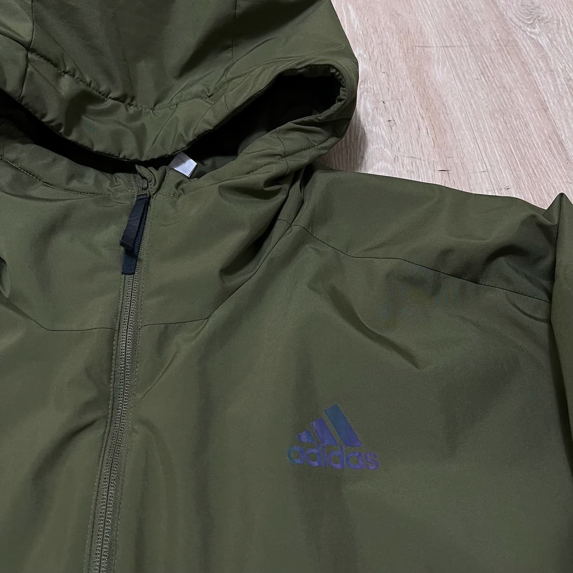 아디다스 남성 라이트 다운 바람막이 경량 점퍼 XL/105  상품이미지3