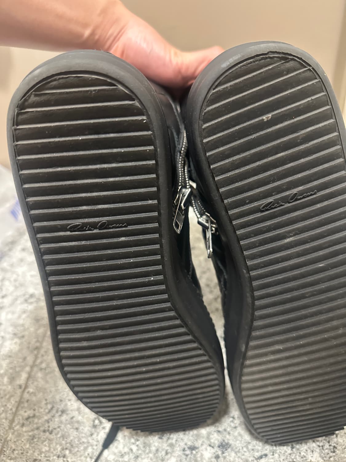 릭오웬스 / 지오바스켓 올블랙 / 44 상품이미지7