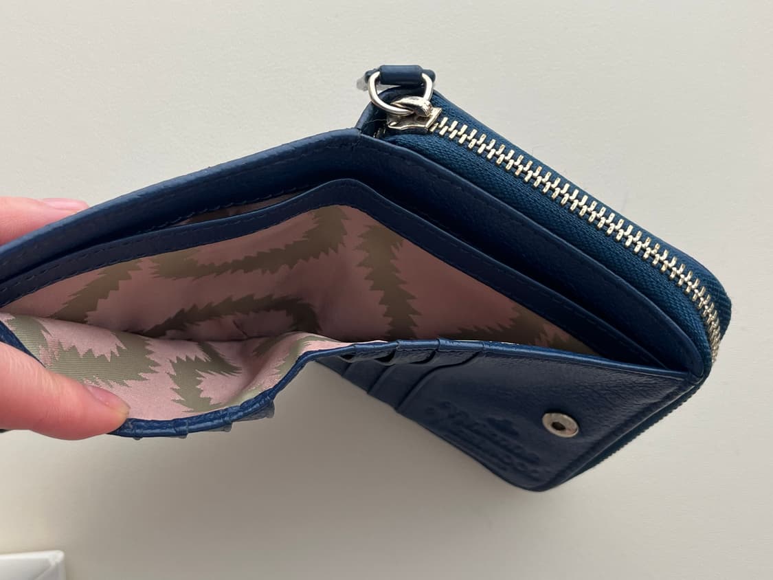 비비안웨스트우드 여성 반지갑 블루 상품이미지4