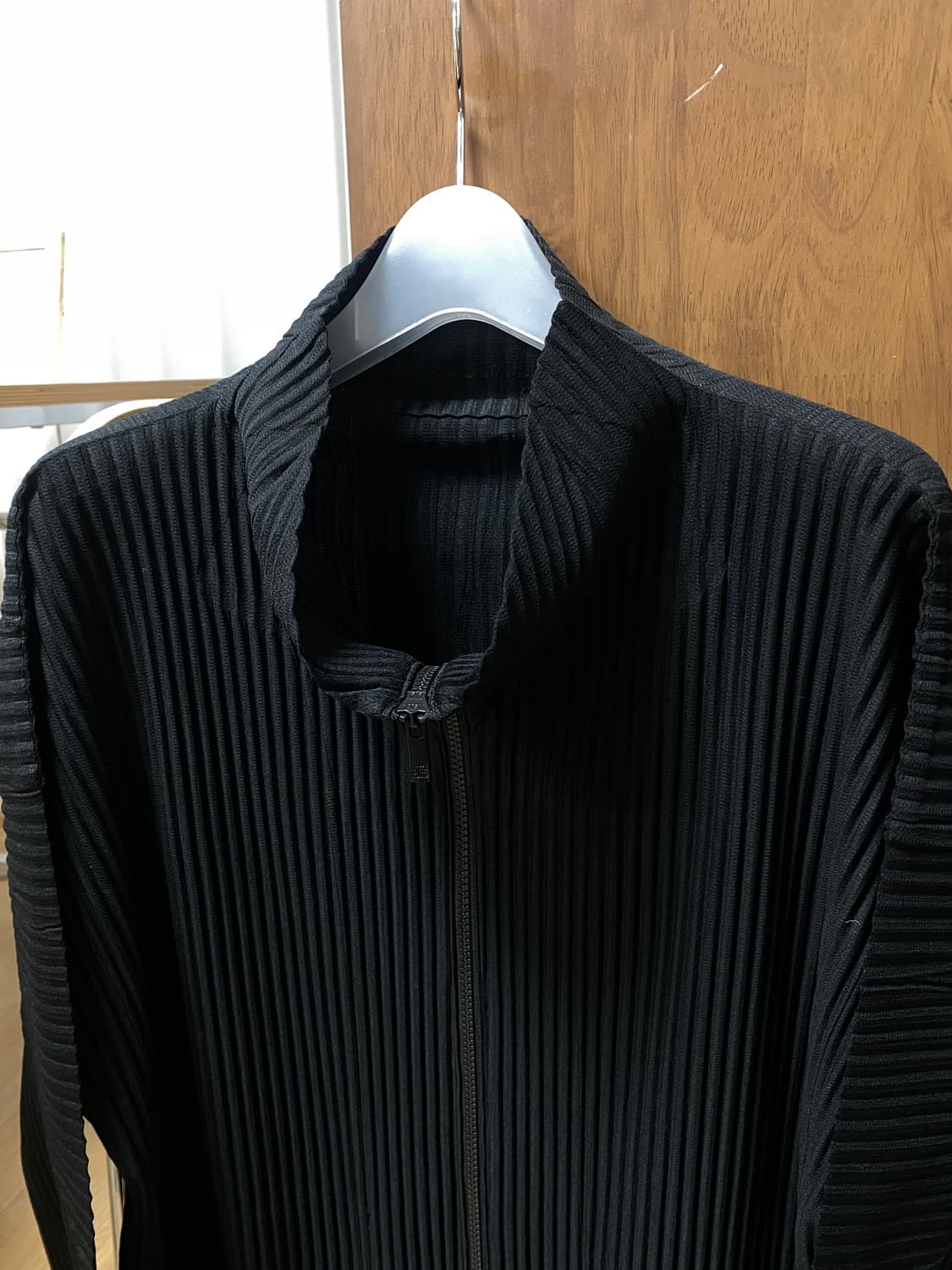 옴므플리세 먼슬리 집업 블랙 3사이즈 상품이미지2