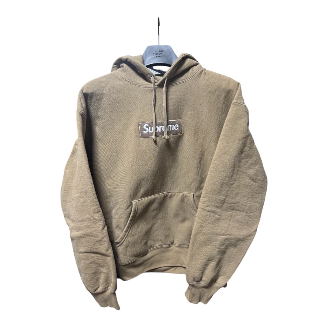슈프림 박스로고 후드 스웨트셔츠 다크 샌드 - 23FW 상품이미지2
