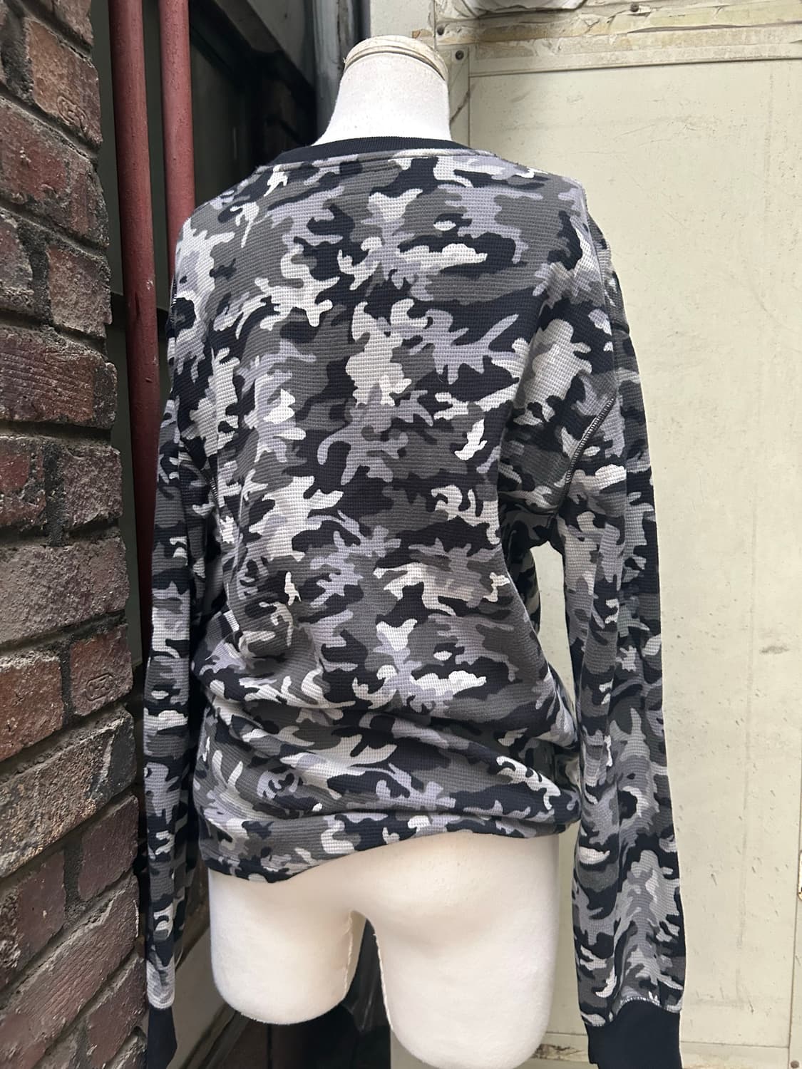 2000s 폴로 밀리터리 와플 니트 롱슬리브  상품이미지3