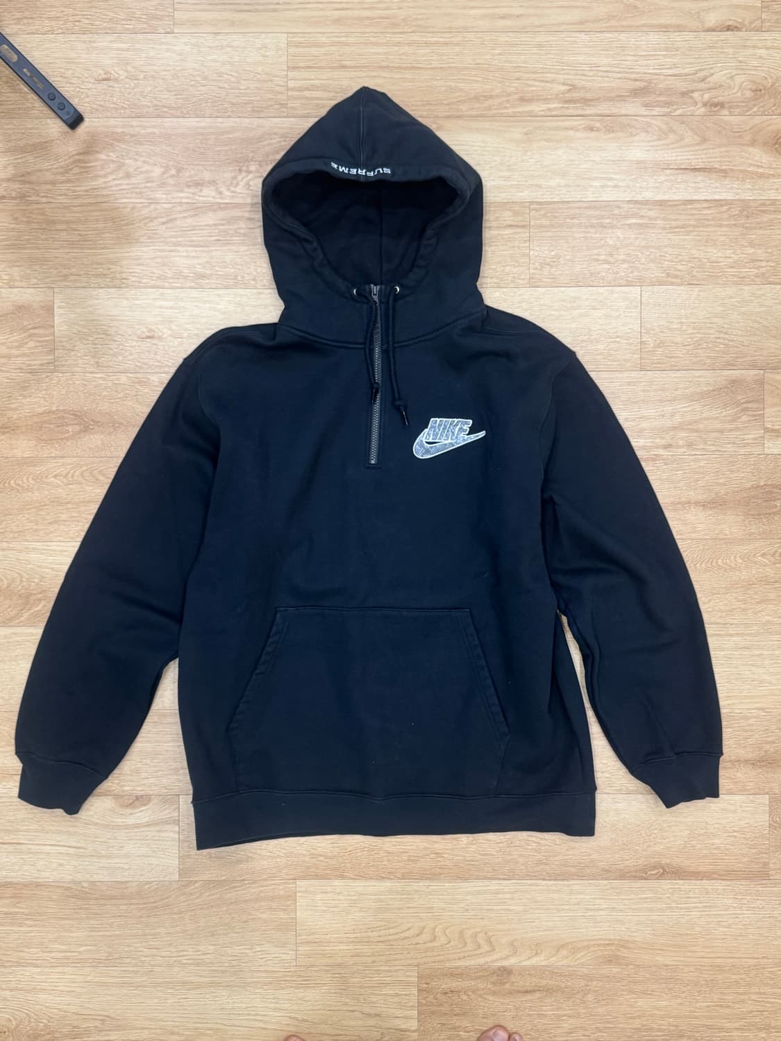 나이키 x 슈프림(NIKE x SUPREME) 하프집업 후드티  상품이미지1