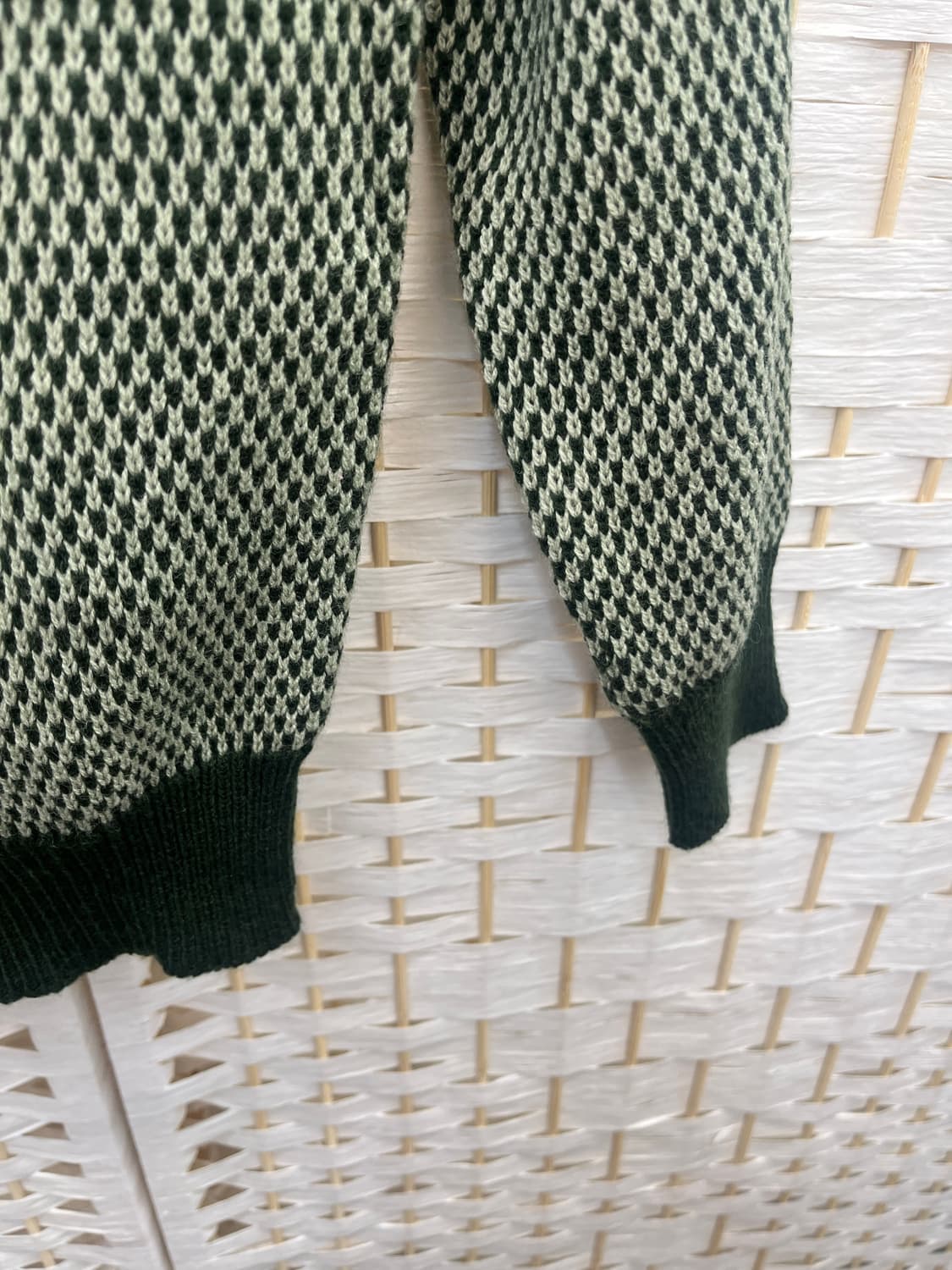 딥 그린 니트 상품이미지3