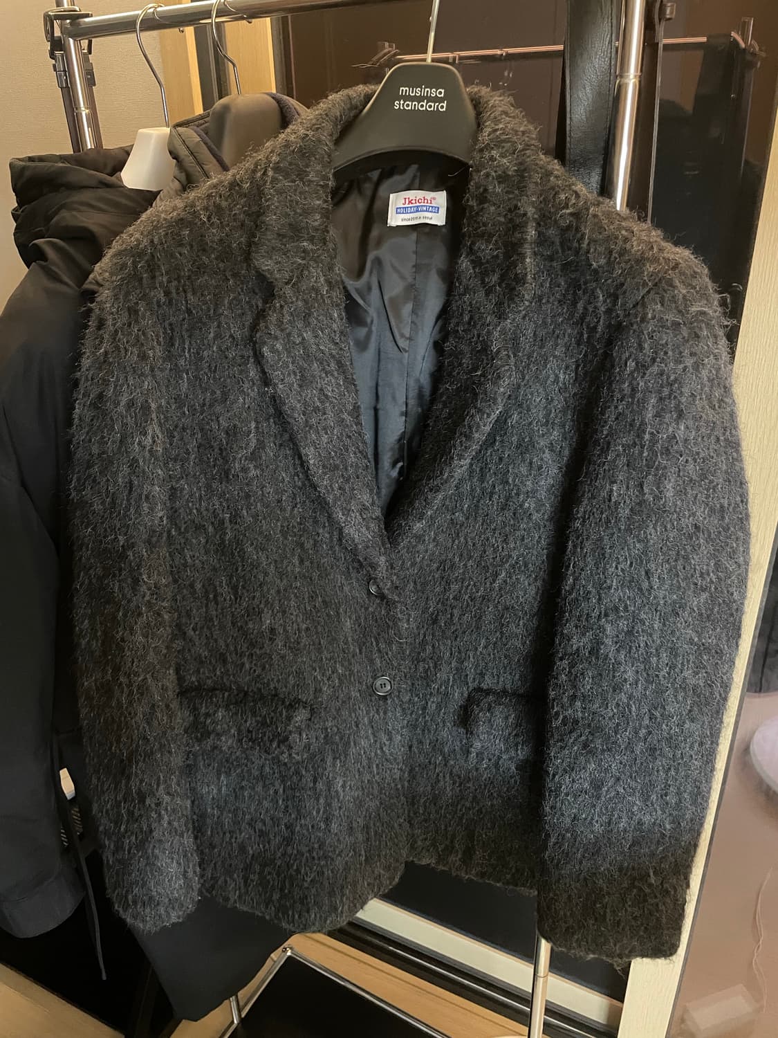 모헤어 겨울자켓 상품이미지1