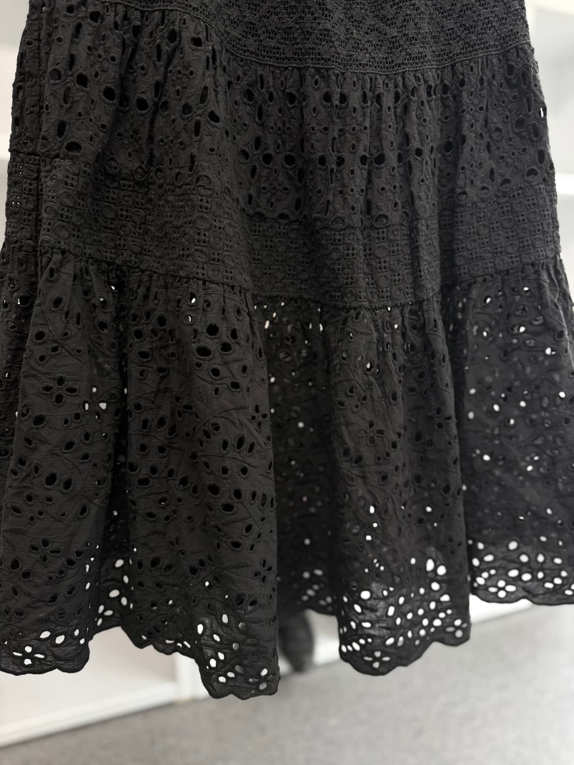 lena 펀칭 스커트 상품이미지3