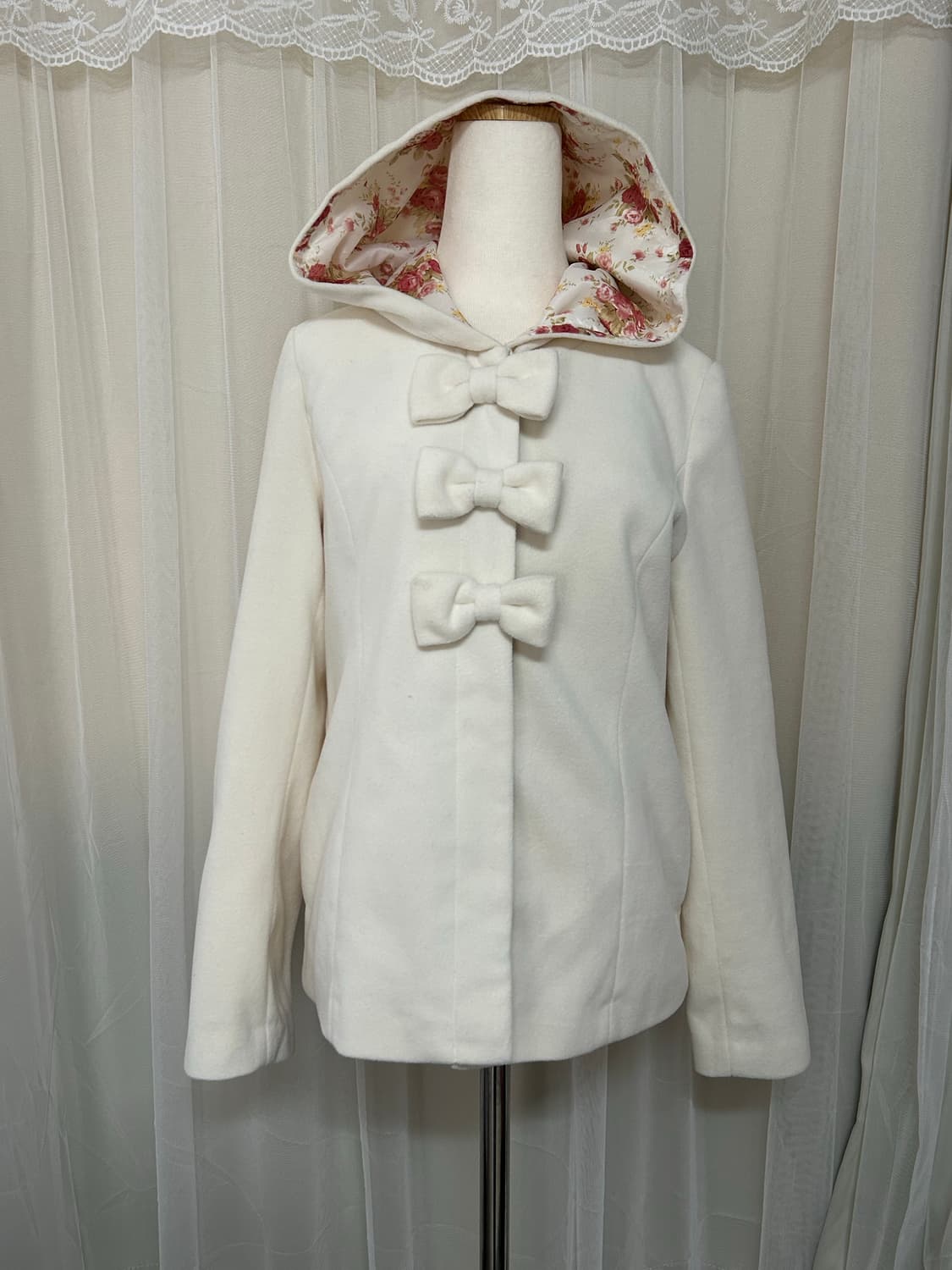 리즈리사 히메갸루 리본 하프코트 상품이미지1