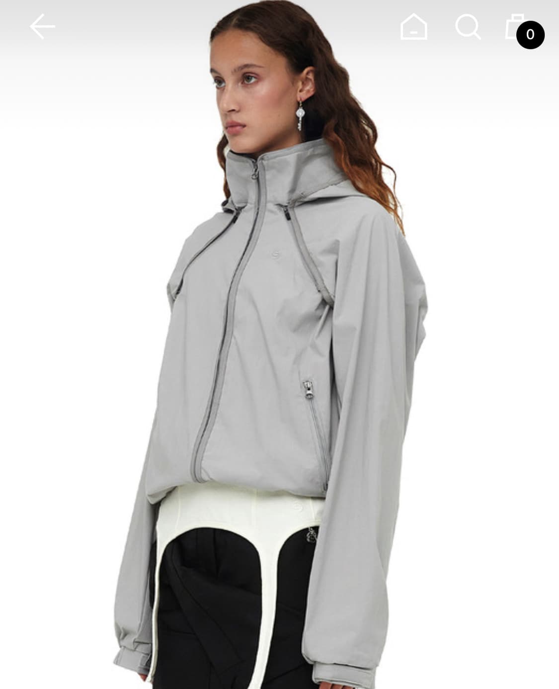 세릭 Cerric 3-way hoodie bolero jacket 상품이미지2