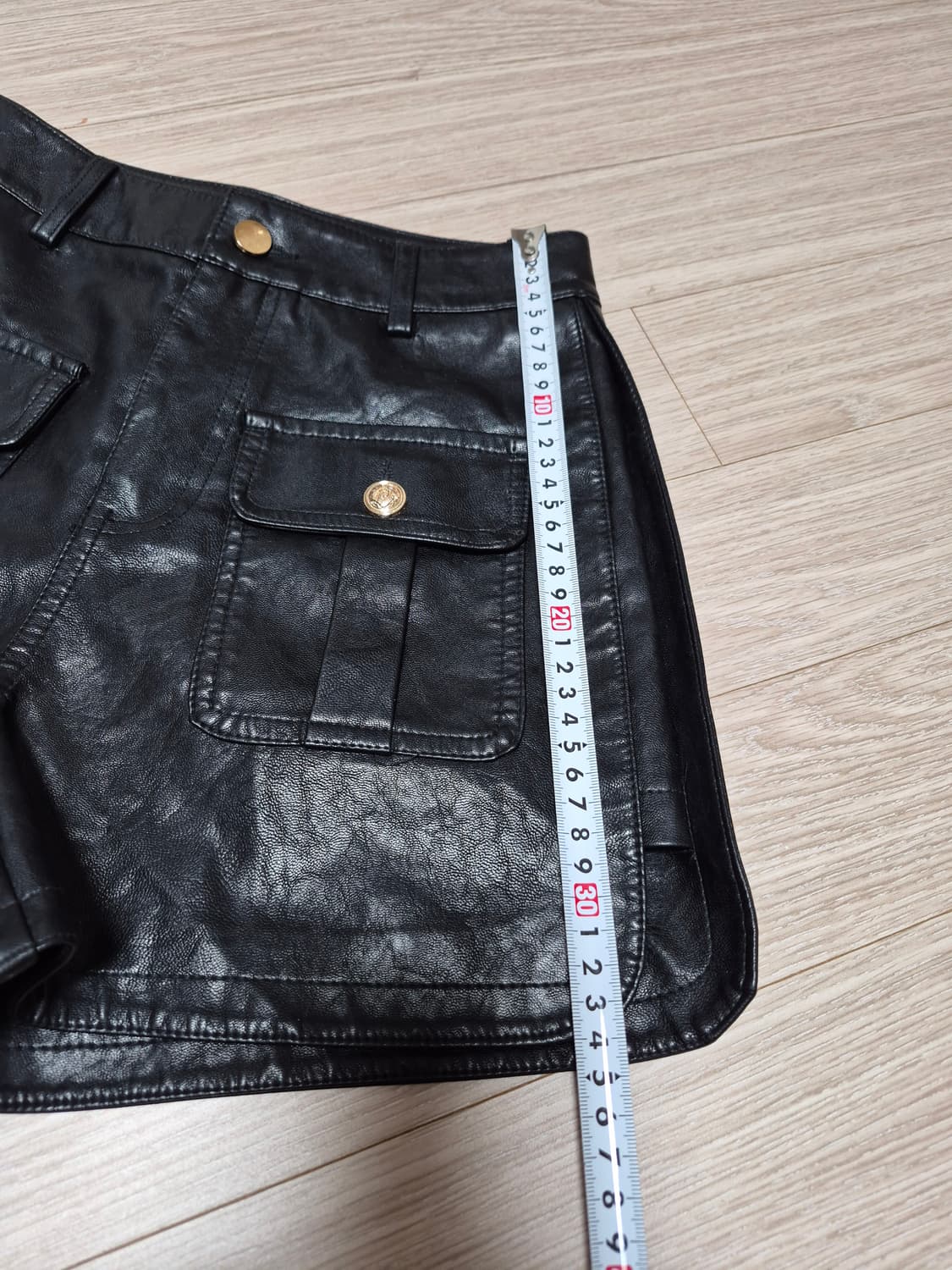 레더 반바지 숏팬츠 가죽반바지 24~25추천 상품이미지6