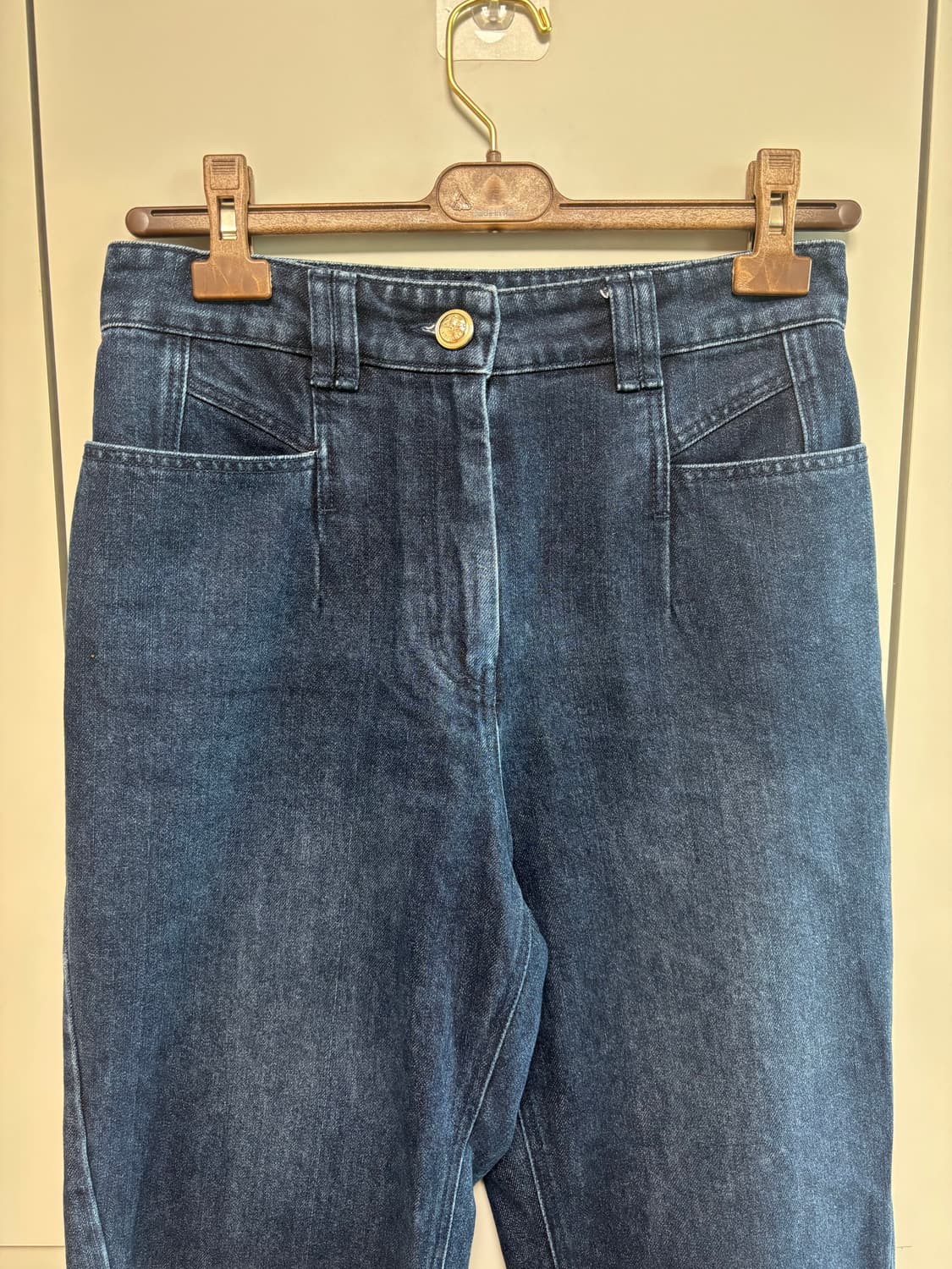 Latt 진청 데님 배기 팬츠 상품이미지2