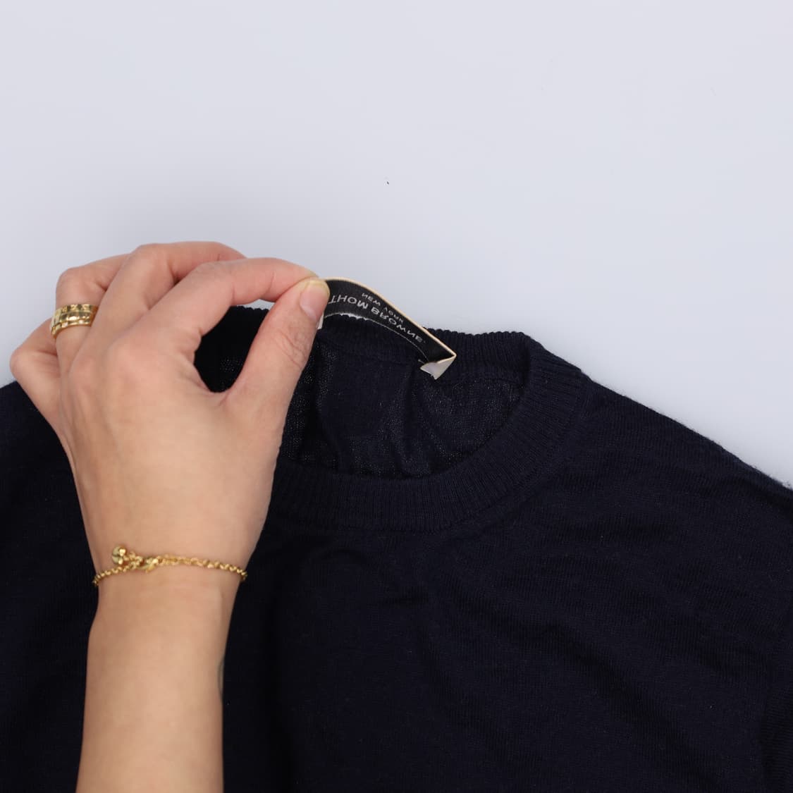 44정도 고급 완장 여성 니트 0303H1 상품이미지4