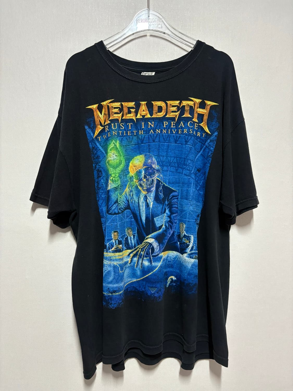 [XL] 2010 Megadeath Rust in peace 반팔 티셔츠 상품이미지1