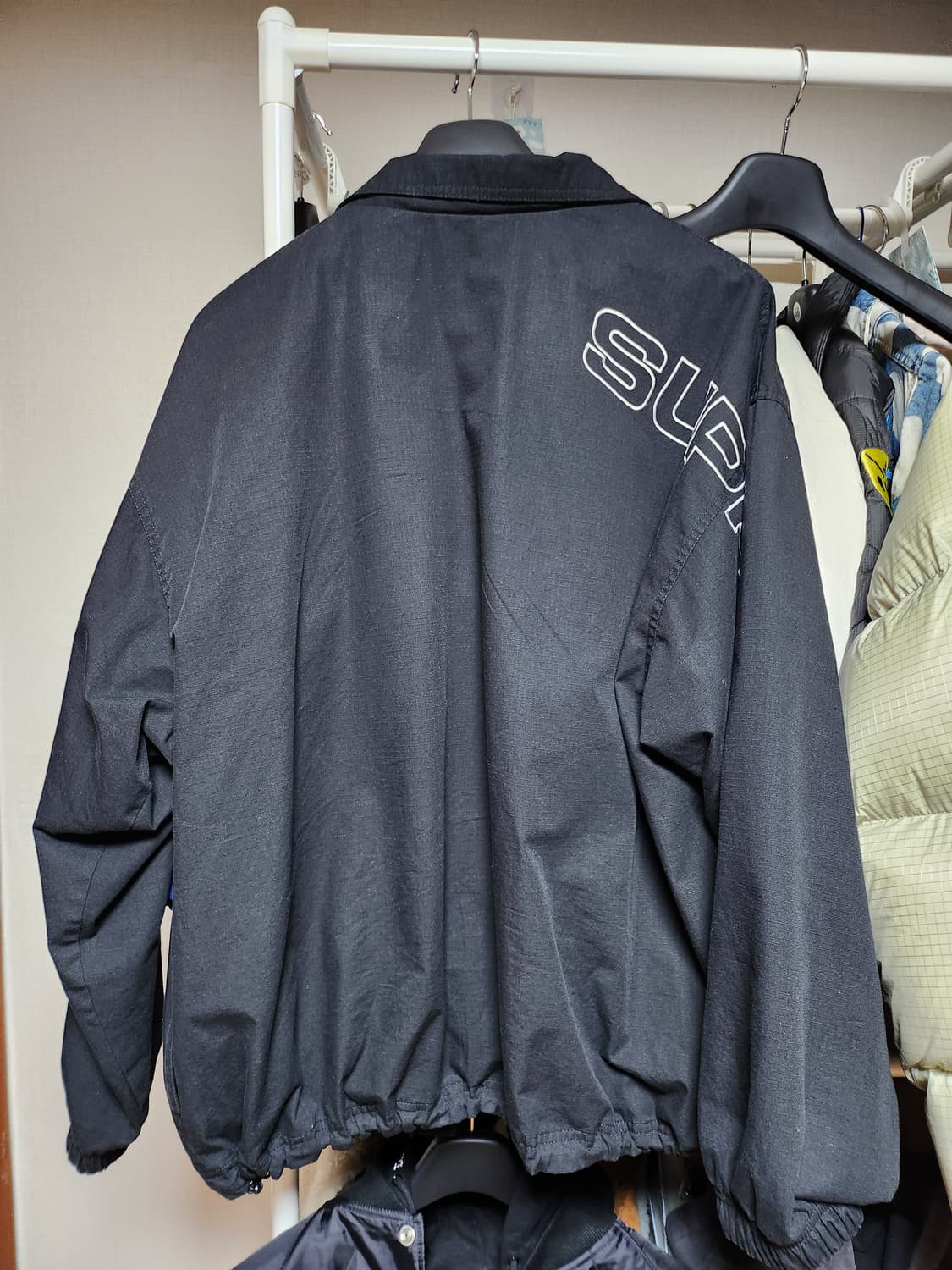 25Fw 슈프림 스펠아웃 립스탑 트랙 자켓 상품이미지2