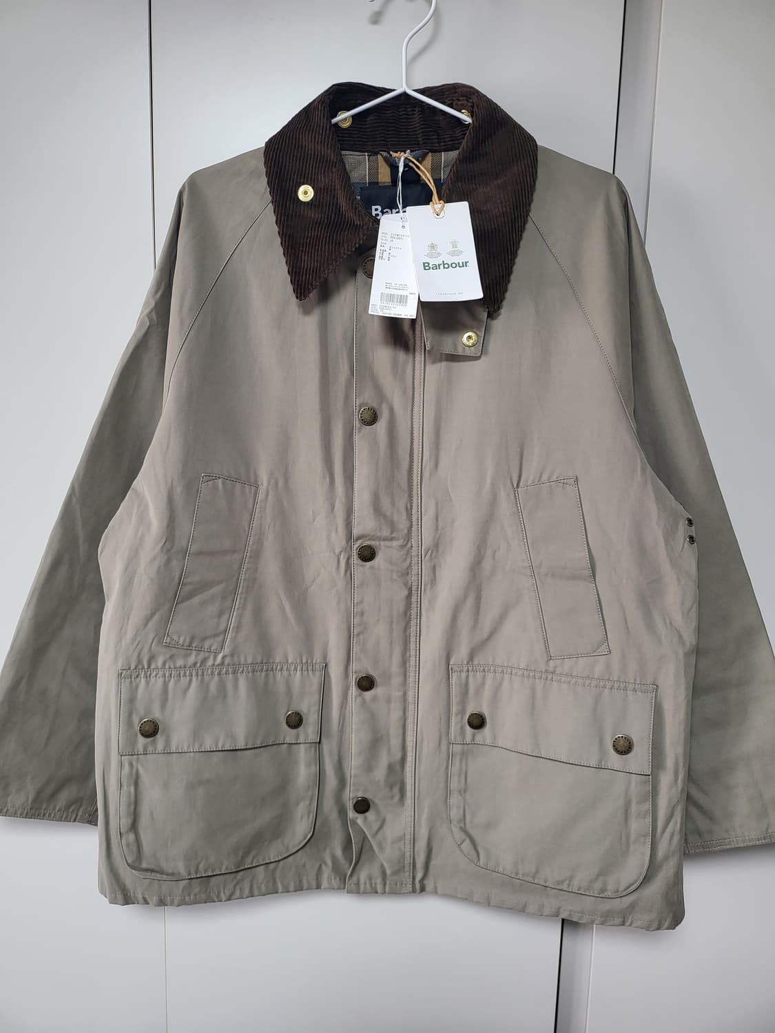 바버 X 프릭스스토어 별주 비데일 논왁스 BEDALE OS Sleeve 상품이미지1