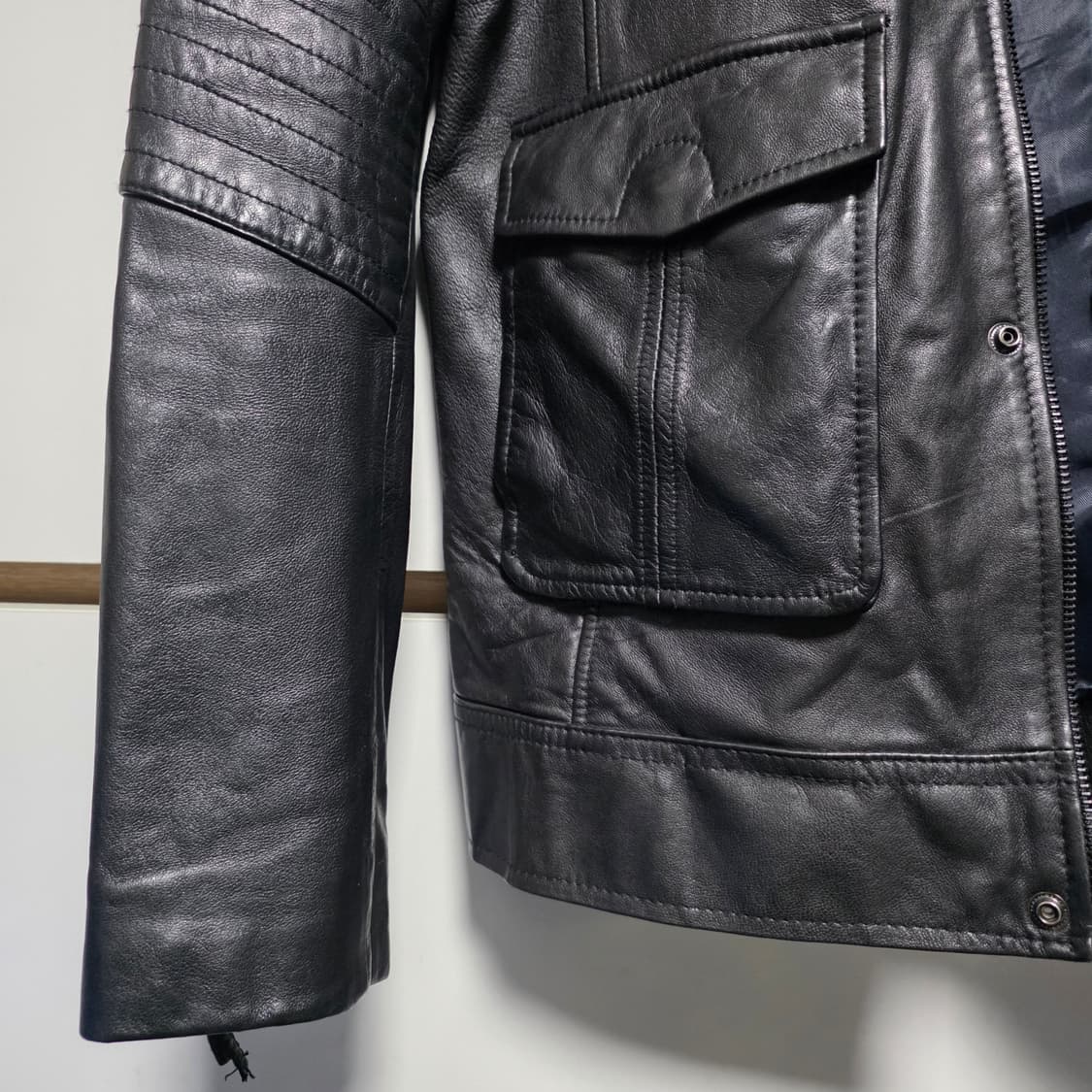 비욘드클로젯 가죽자켓 점퍼 천연 양가죽 자켓 100 상품이미지6