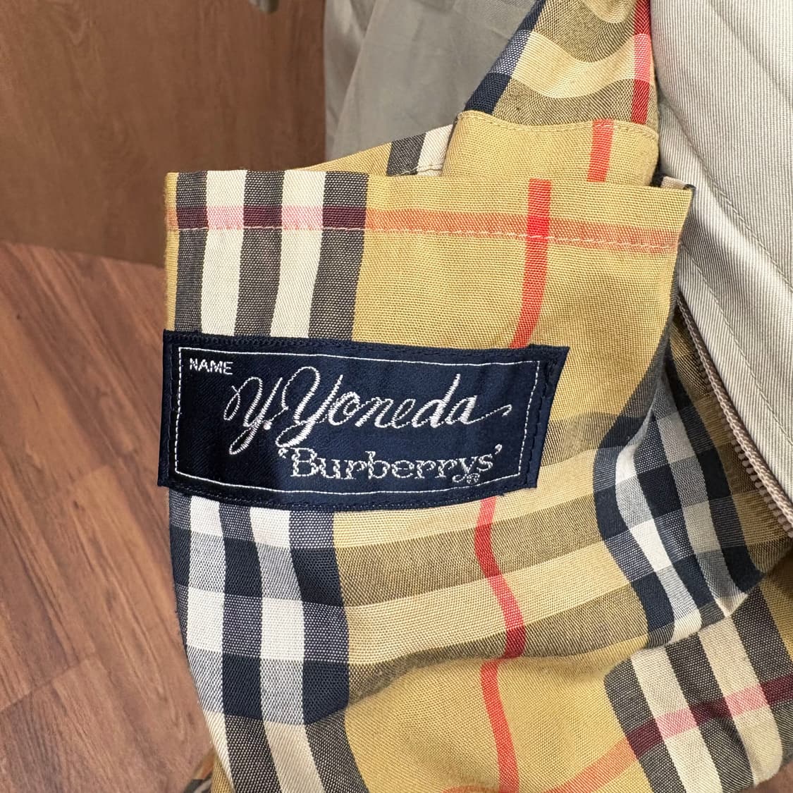 버버리 롱 트렌치 코트 히든 버튼업 히든 포켓 디테일 베이지 상품이미지8