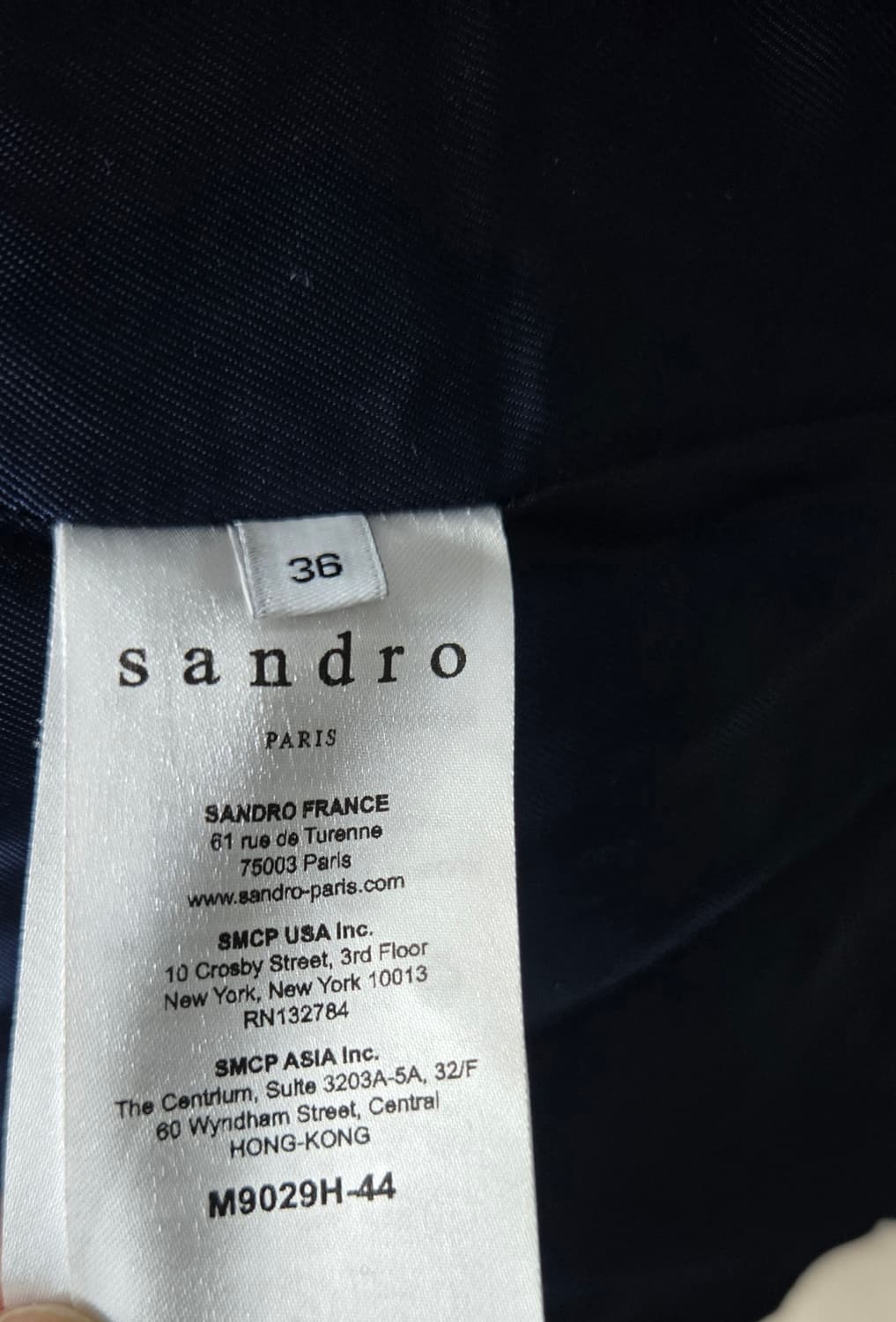 산드로 퍼후드 코트 상품이미지6