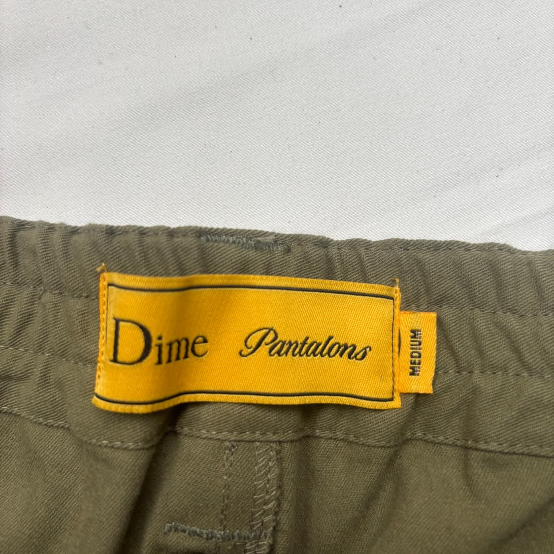 Dime 다임 카키 카고 팬츠 34 inch 상품이미지7