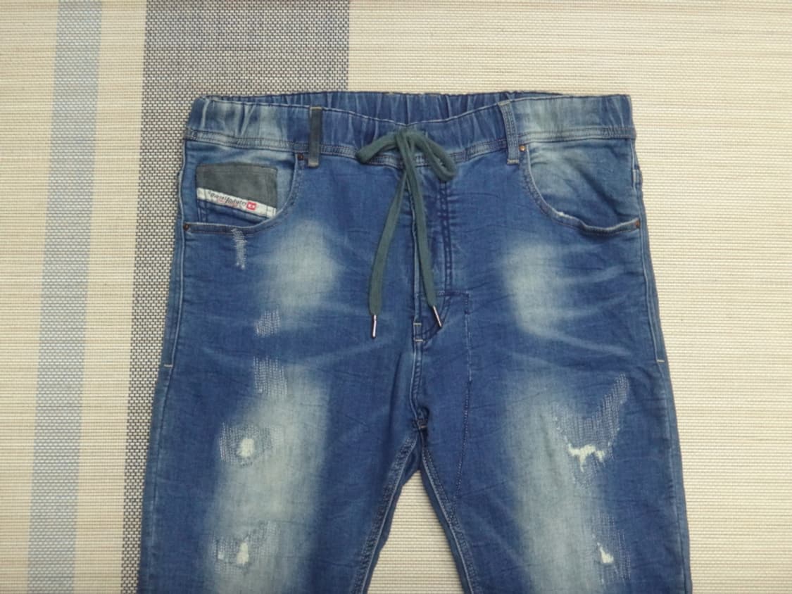 (33-34) 디젤 밴딩 슬림 스키니 sweat 데님팬츠 상품이미지4