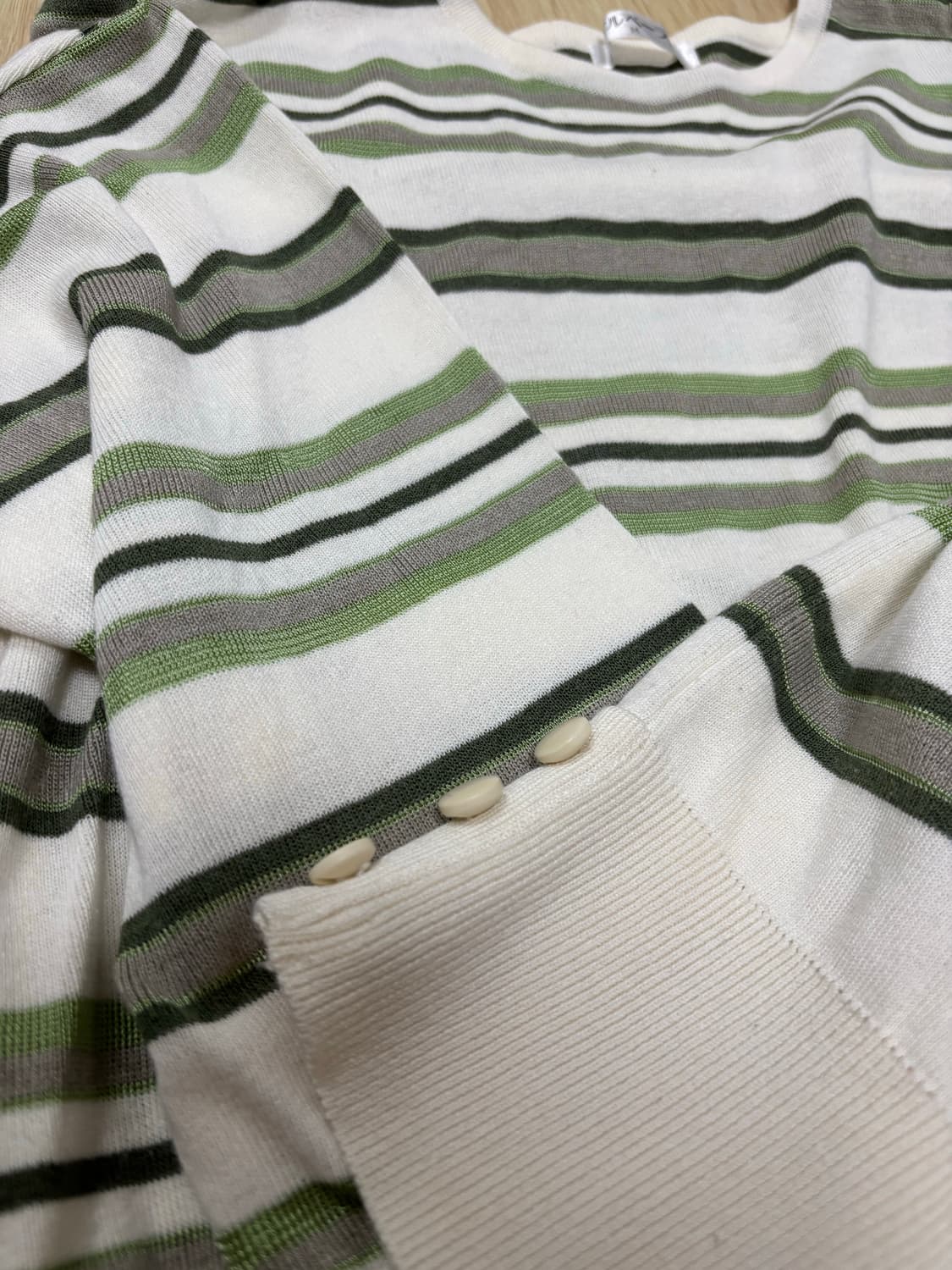 일본 줄무늬 니트 상품이미지2