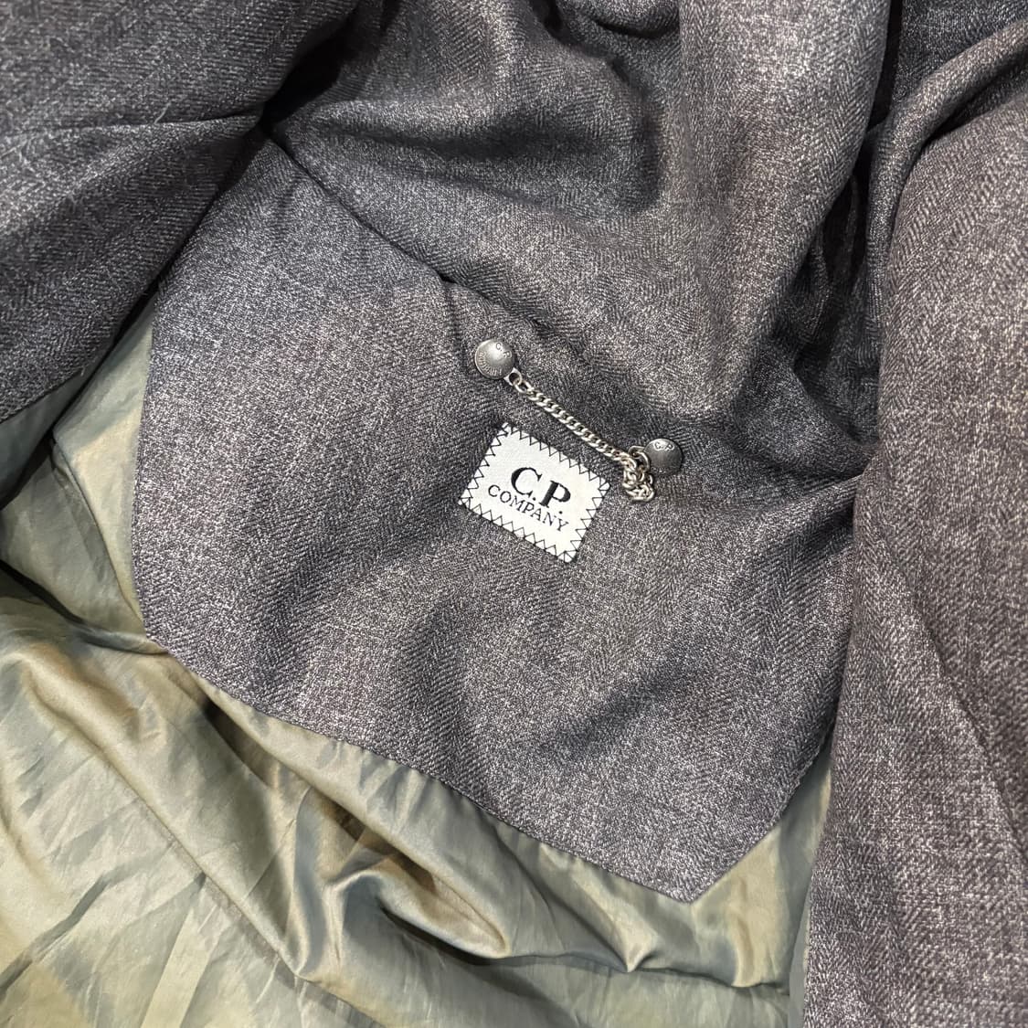 씨피컴퍼니 울 후디 노르지 고글 다운 파카 상품이미지8