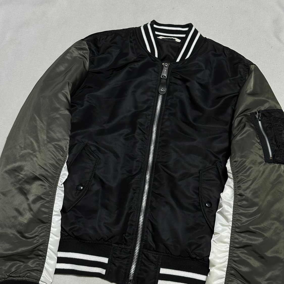 L 알파인더스트리 ma-1 리버시블 항공 자켓 상품이미지1