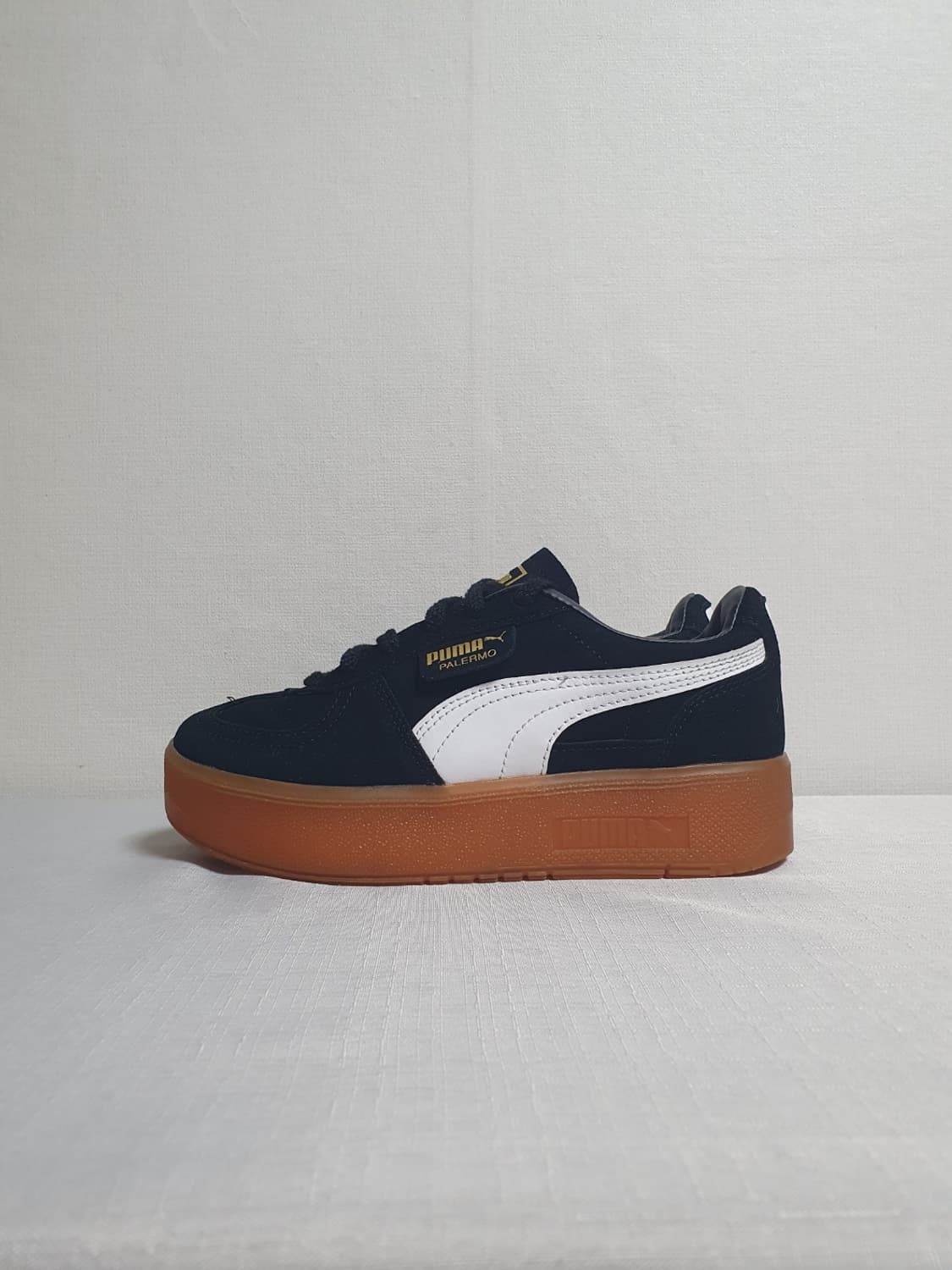 230mm 푸마 팔레르모 엘레바타 블랙 검솔 상품이미지3