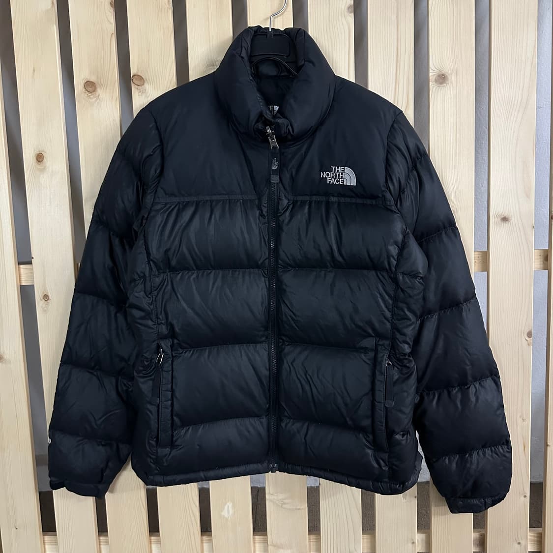 (S) 노스페이스 700 블랙 눕시 구스다운 패딩 상품이미지1