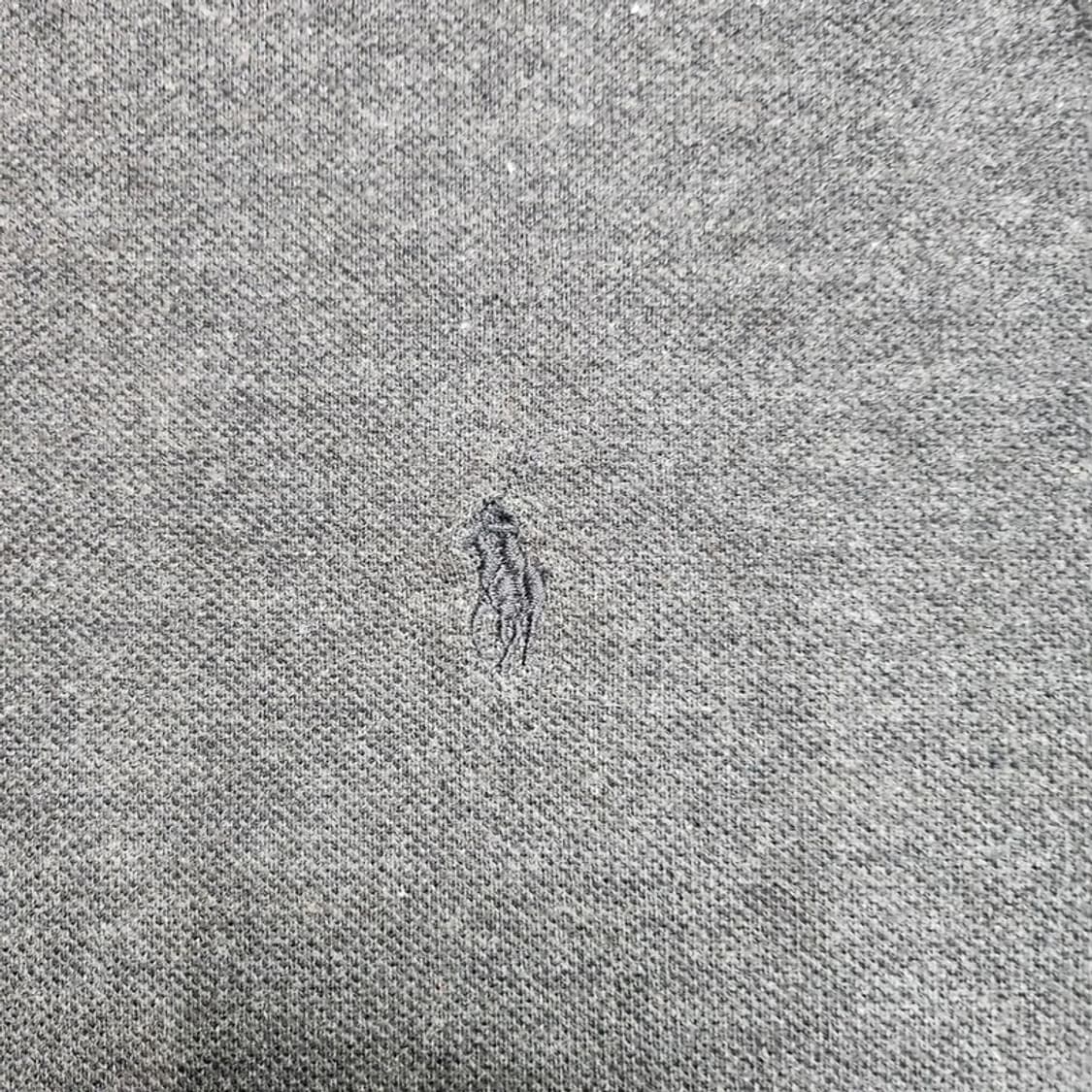 RALPH LAUREN 카라 긴팔티 그레이 M 상품이미지3