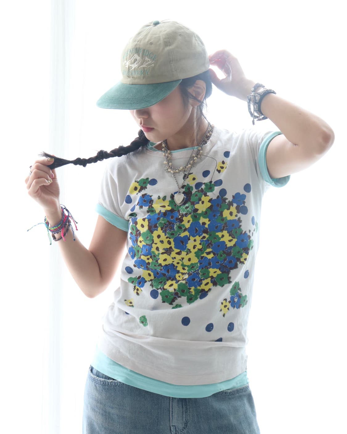 [45rpm] Mint Logo T-Shirt 상품이미지8