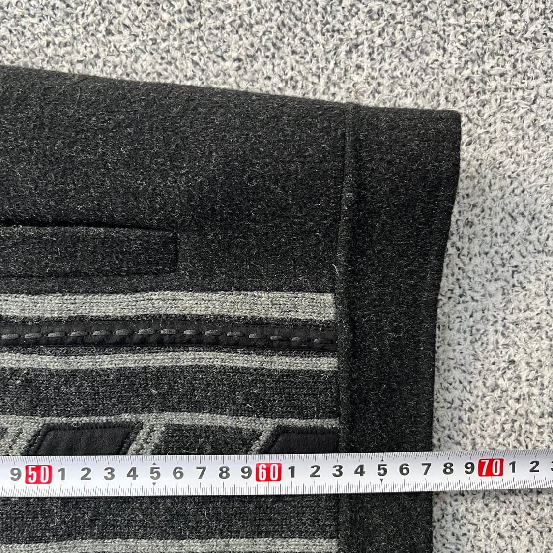 100 윈디클럽 울 퍼 자켓 0326M 상품이미지5