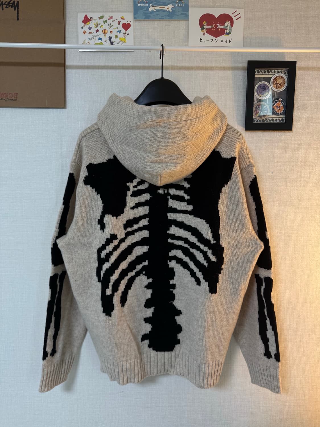 [1] 캐피탈 5G 울 본 후드 스웨터 키나리 상품이미지1