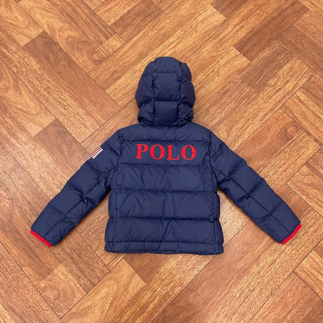 키즈5 폴로 빅로고 패딩 상품이미지2