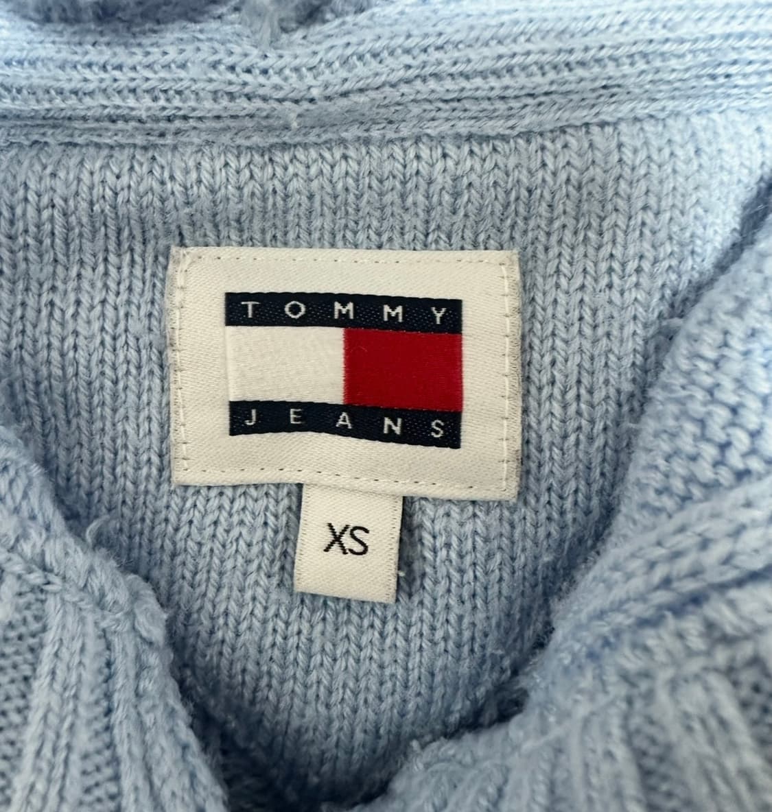 타미힐피거 케이블 후드 니트 상품이미지5