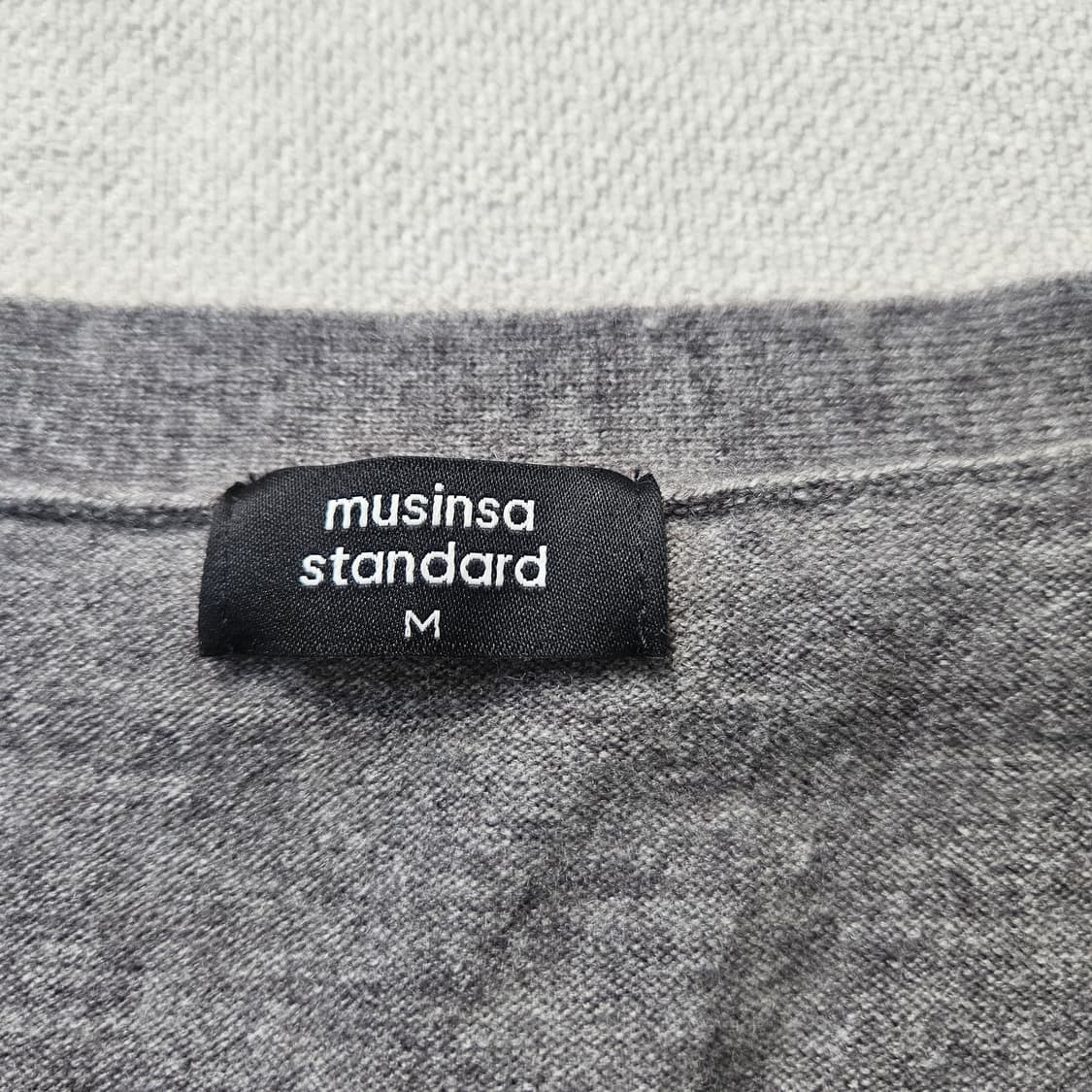 M 신형 무신사스탠다드 미니멀 가디건 0331Y 상품이미지3