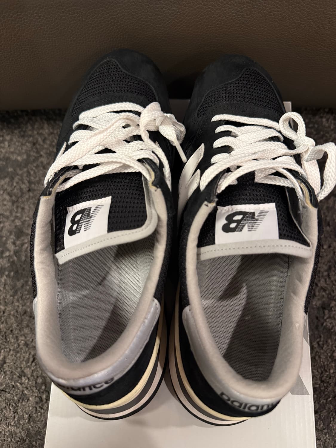 (275) 뉴발란스 990v1 메이드인 USA 블랙 상품이미지4